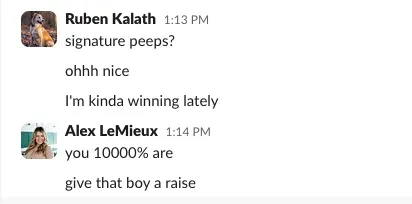 Testimonial from Alex